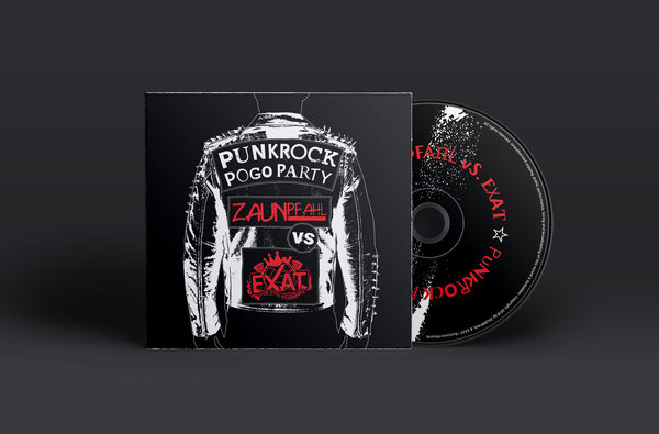 EXAT - Punkrock Pogo Party EP (Split CD mit Zaunpfahl)